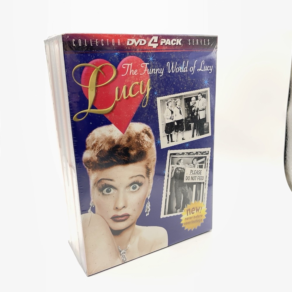 The Funny World of Lucy - 4 DVD Pack Collector Set By GoodTimes - I Love Lucy